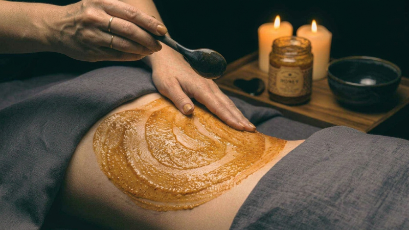 Honey body polish